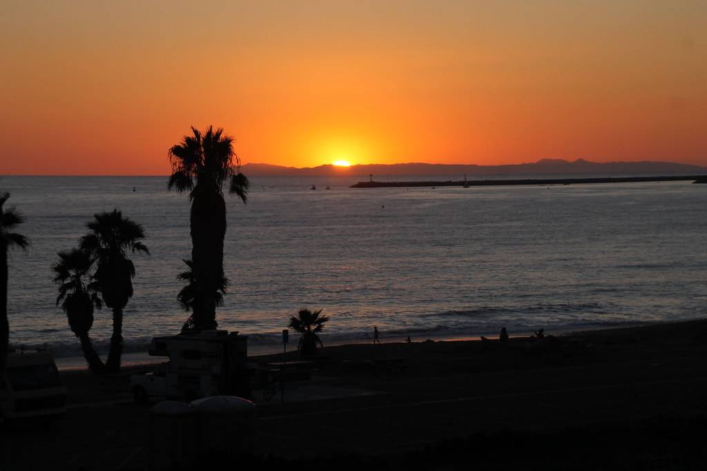 Sunset at Capistrano Beach, California
